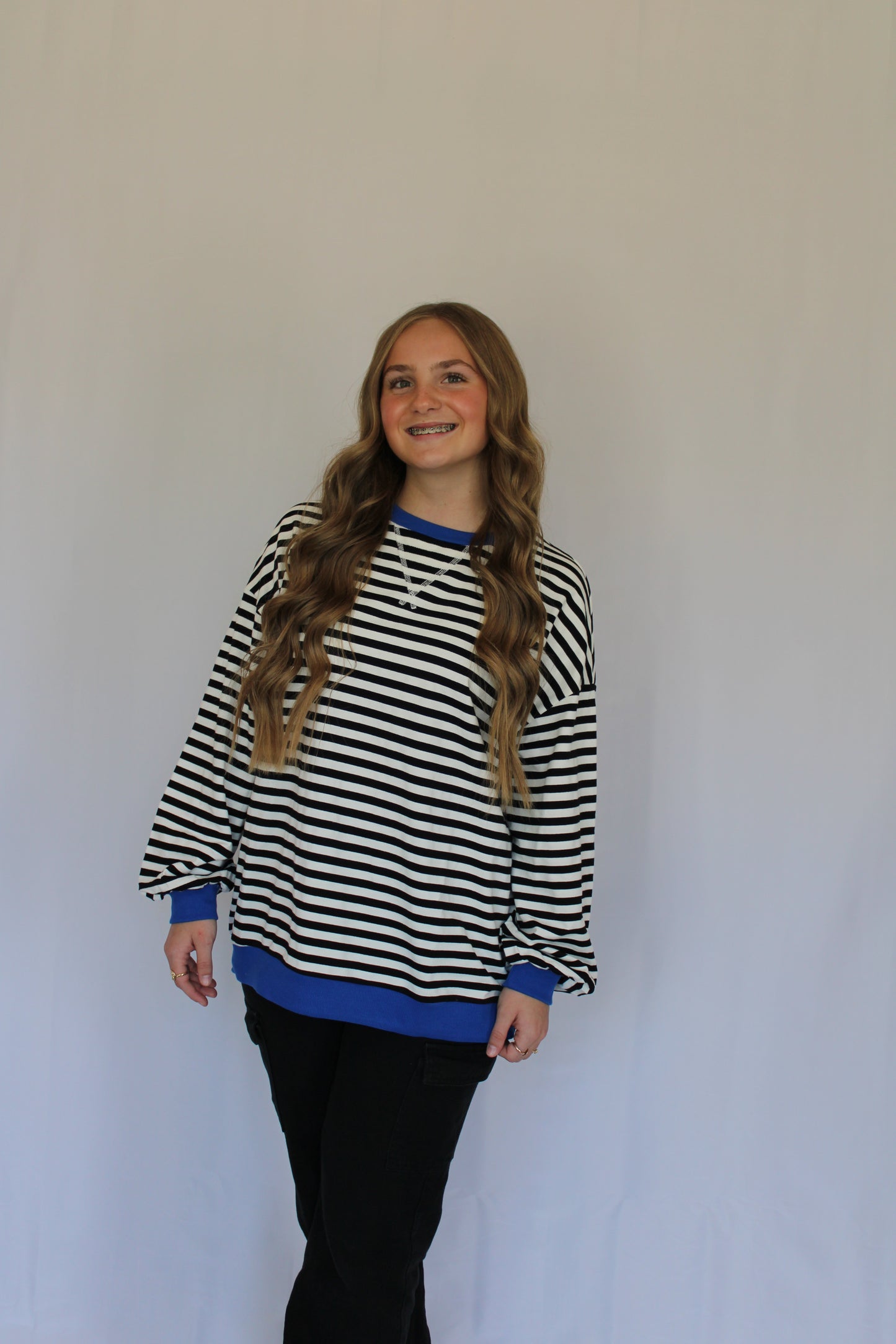 Avery Striped Pullover