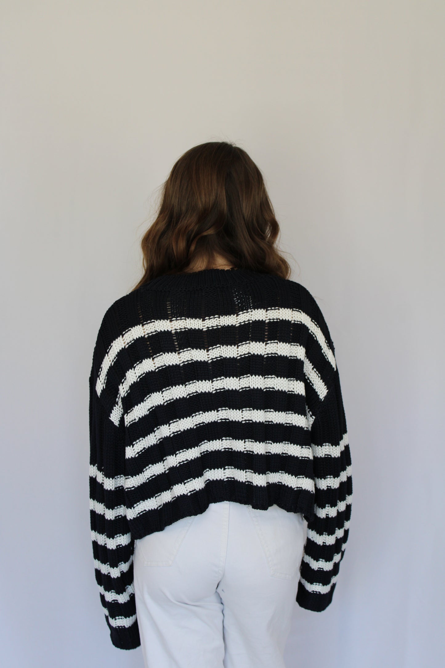 Natalle Striped Sweater