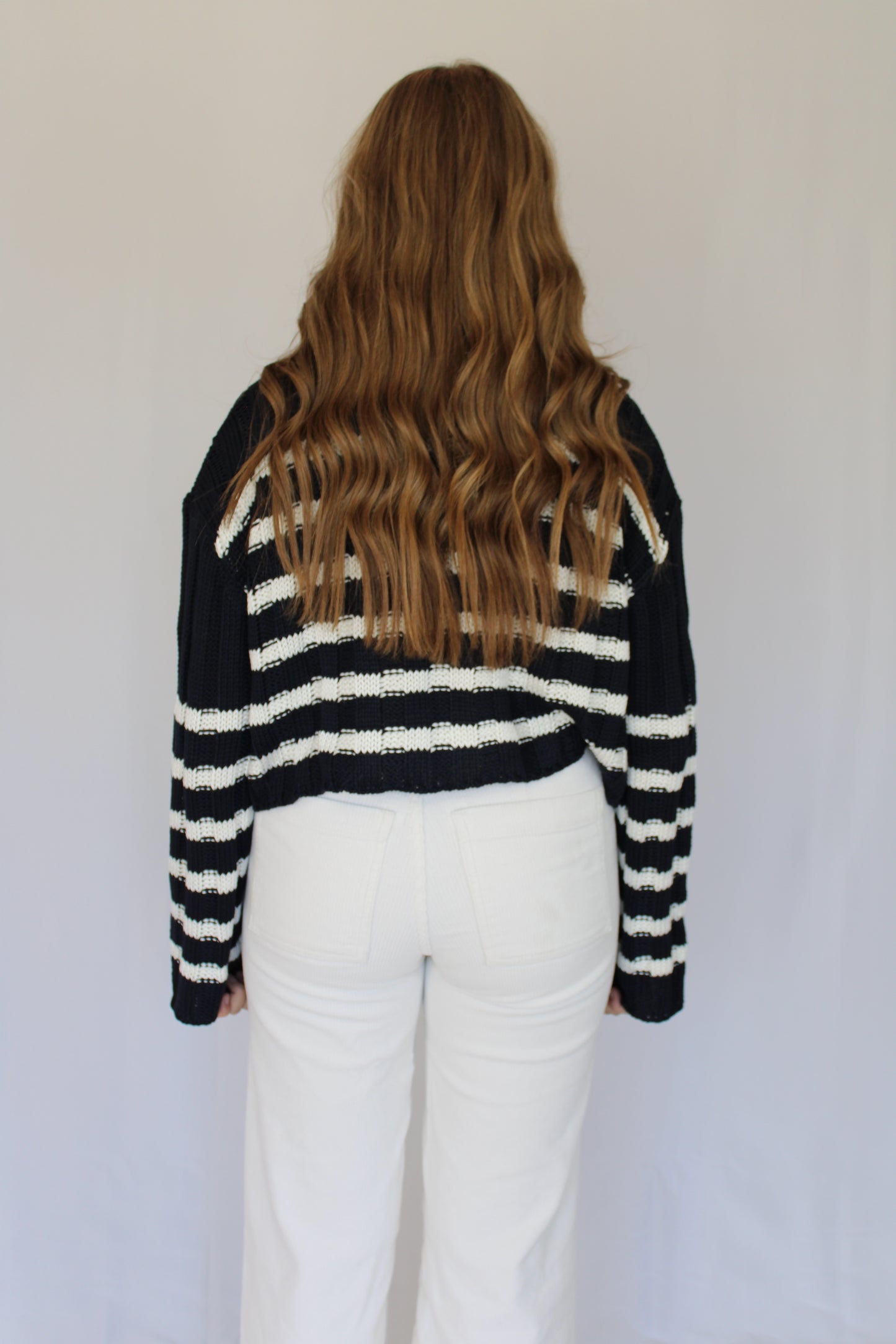 Natalle Striped Sweater